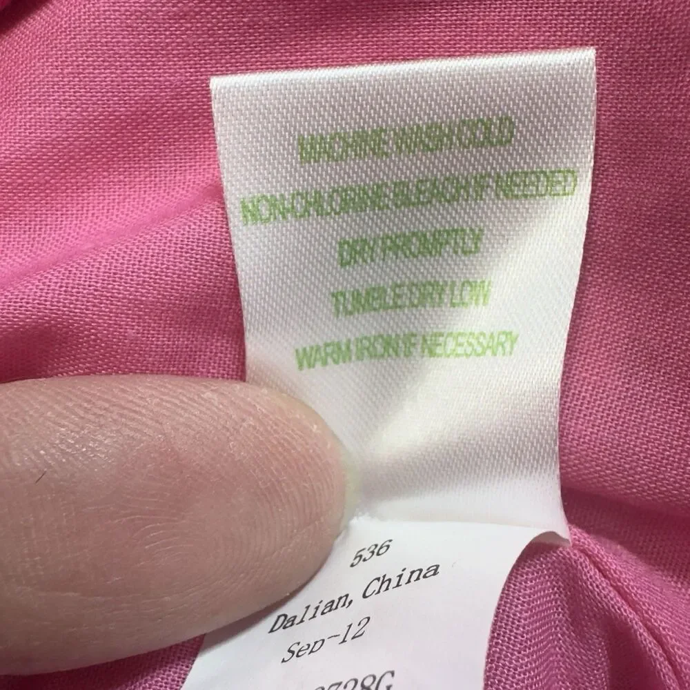 Lilly Pulitzer Girls Sugar Rushin Valentine's Heart Shift Dress Size 10 Lace - Picture 8 of 8